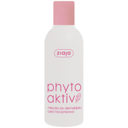 ZIAJA PHYTOAKTIV MLECZKO DO DEMAKIJAŻU CERA NACZYNKOWA 200ML